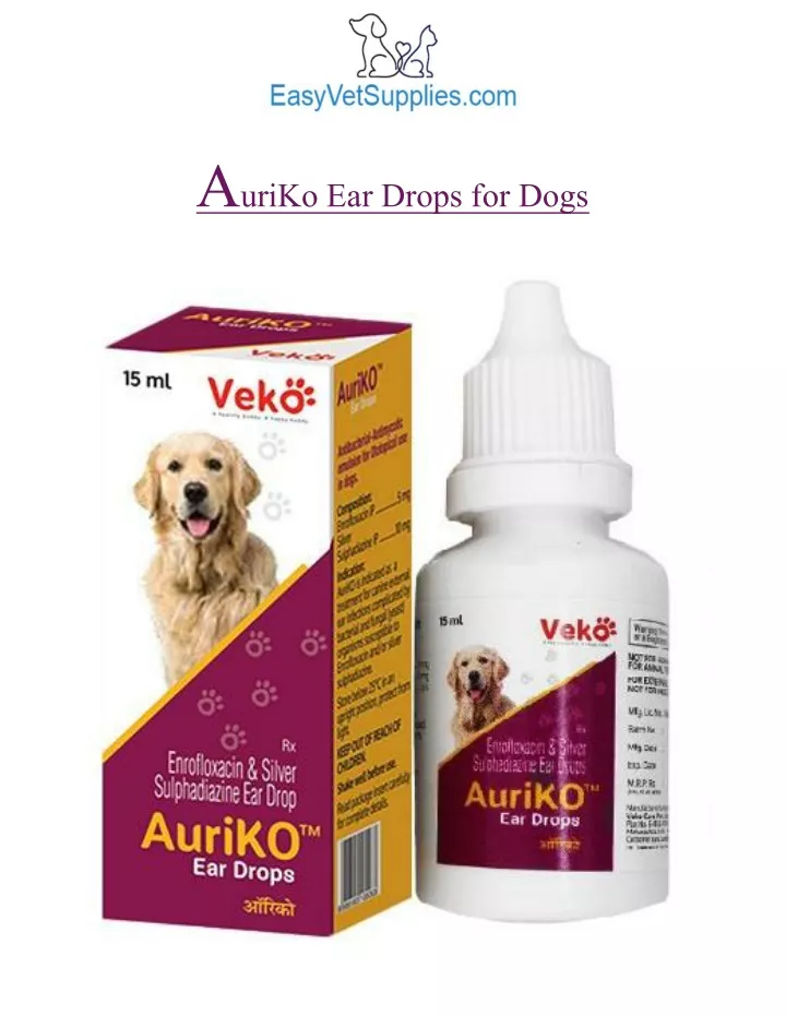 a uriko ear drops for dogs