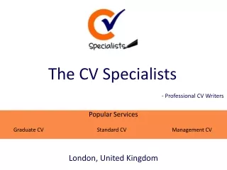The CV Specialists - Professional CV Writers