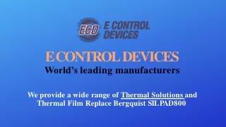Thermal Film Replace Bergquist SIL PAD - ECONTROL DEVICES