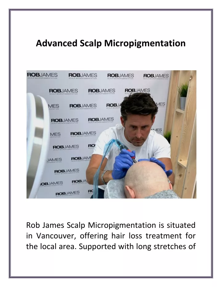 advanced scalp micropigmentation
