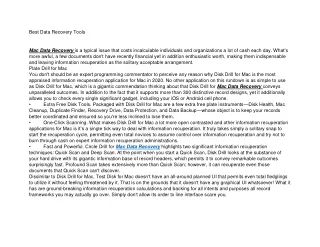 best data recovery tools