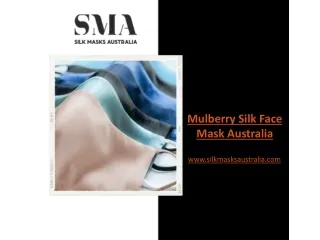 Mulberry Silk Face Mask Australia - www.silkmasksaustralia.com