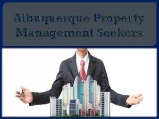 albuquerque property management seekers