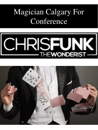 magician calgary for conference