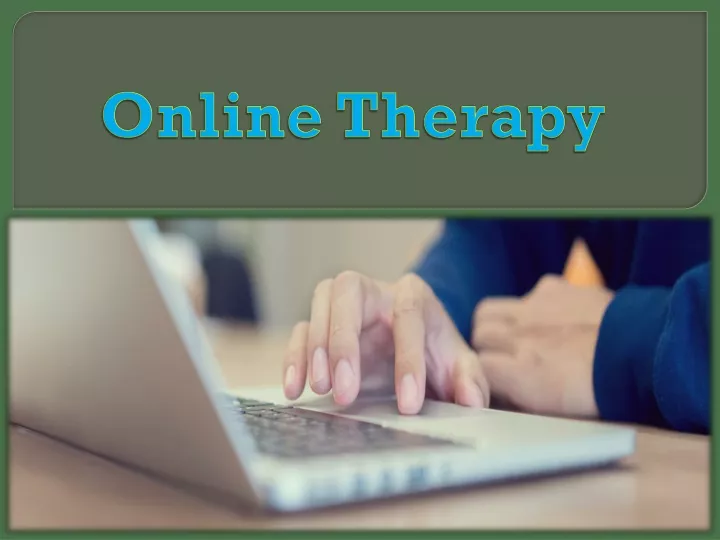 online therapy