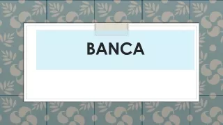 banca