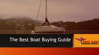 Inspect these things before buying a used boat- Boat Buying guide - Checklist