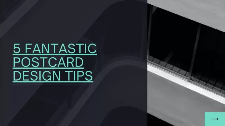 5 fantastic postcard design tips