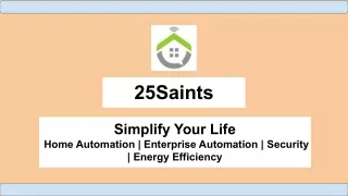 Building Automation Services - 25Saints