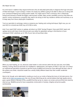 How the 10 Worst AC Service San Jose Fails of All Time Could Have Been Prevented