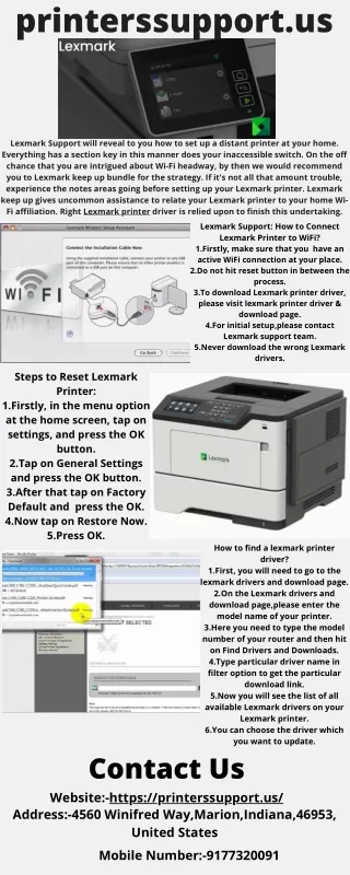 lexmark support