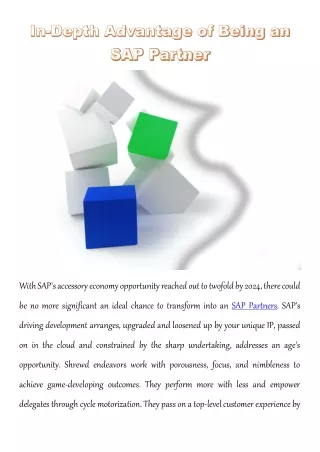 with sap s accessory economy opportunity reached