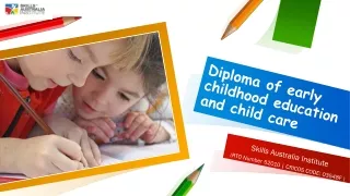 Learn how to tackle children with our diploma in childcare