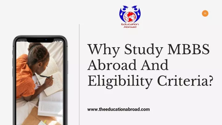 why study mbbs abroad and eligibility criteria