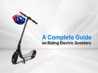 Riding an Electric Scooter: Tips for Beginners