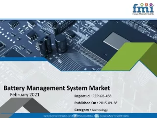battery management system market february 2021