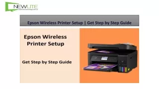 epson wireless printer setup get step by step guide