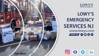 Lowy's Emergency Services New Jersey