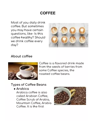 coffee
