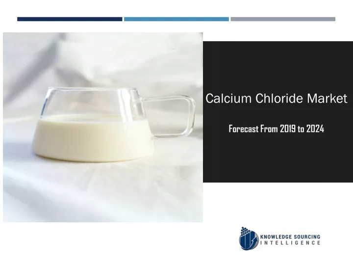 calcium chloride market forecast from 2019 to 2024