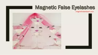 Magnetic False Eyelashes