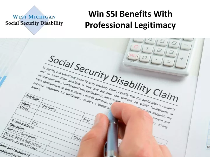 win ssi benefits with professional legitimacy