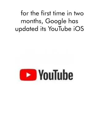 for the first time in two months google