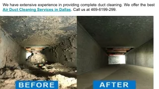 Air Duct Cleaning Services in Dallas