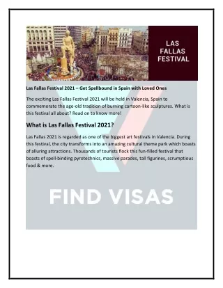 Las Fallas Festival 2021 – Get Spellbound in Spain with Loved Ones