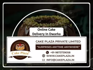 Online Cake Delivery In Dwarka - Stable For Best Services With Valentine's Gift.