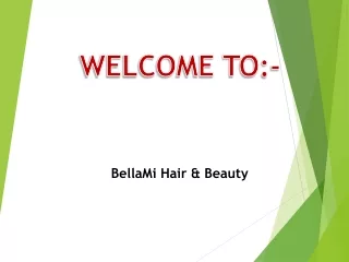 welcome to