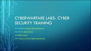 Cyber Security Training