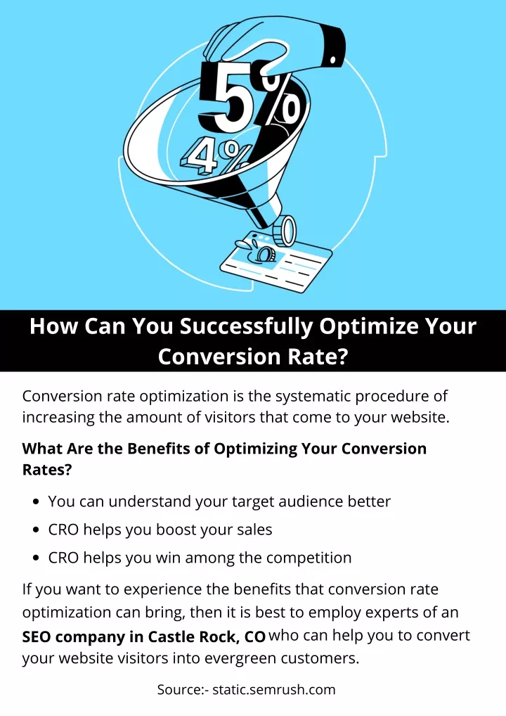 how can you successfully optimize your conversion
