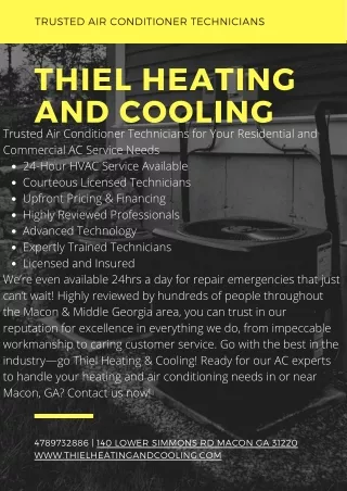 trusted air conditioner technicians
