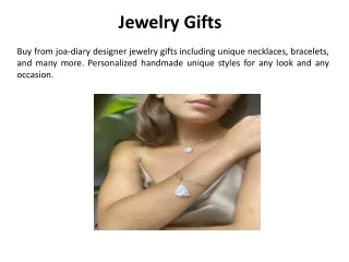 Jewelry gifts for women at reasonable price