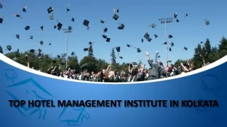 Top Hotel Management Institute In Kolkata