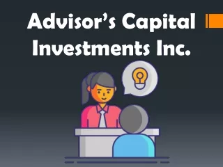 Overcome your financial Difficulties with best Investment Advisors