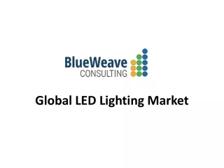 global led lighting market
