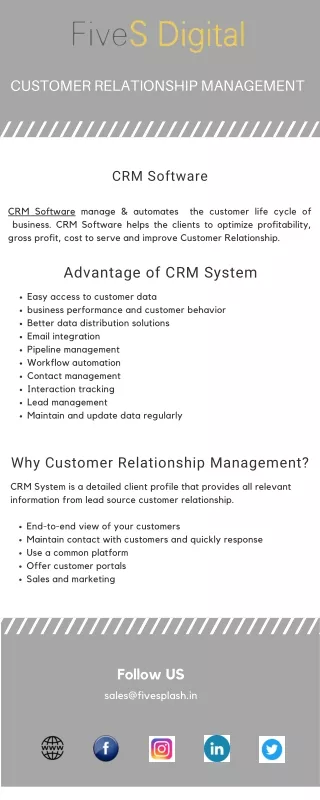 customer relationship management