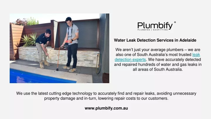 water leak detection services in adelaide