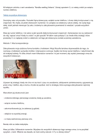 w kolejnym odcinku z serii uwodzenia randka