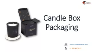 candle box packaging