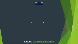 apartments for rent gdansk