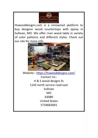 hswooddesigns com is a renowned platform
