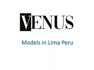 models in lima peru
