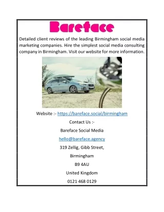 Affordable Social Media Marketing Companies in Birmingham