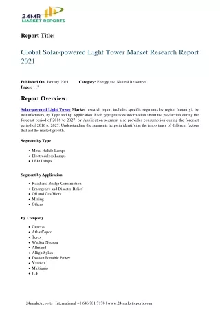 report title