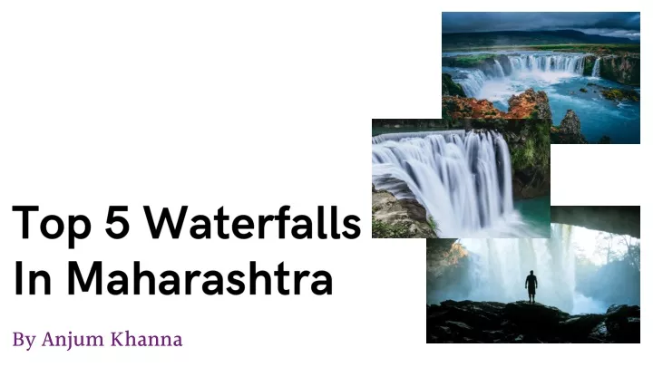 top 5 waterfalls in maharashtra