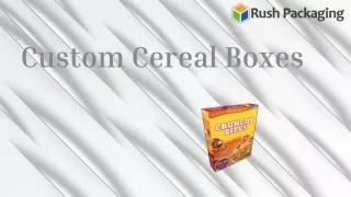 custom cereal boxes