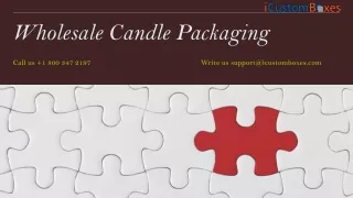 wholesale candle packaging